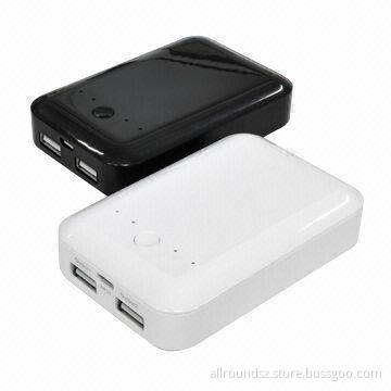 Power Banks with 3 Pieces Cells, 5.0V DC, 1,000mA Input